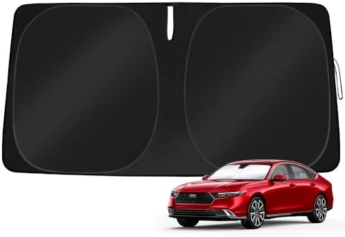 Windshield Sun Shade Custom Fit Honda Accord 2023-2026 by TOBNIFFDSunShade