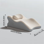 Couples Pillow for Intimacy,Memory Foam Intimacy Butt Pillow Cushion for Lumbar Support,27° Angle Posture Support Intimacy Pillows,Prone Sleeping Pillows,Provides Waist and Neck Support #b - Image 5