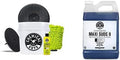 Chemical Guys CWS_1010BK Car Wash Detailing Bucket, Mitt & Accessories Bundle (6 Items) Featuring Maxi-Suds II Foaming Car Wash Soap, 128 oz (1 Gal), Grape Scent - Works on Cars, Trucks, SUVs, & More by ChemicalGuys