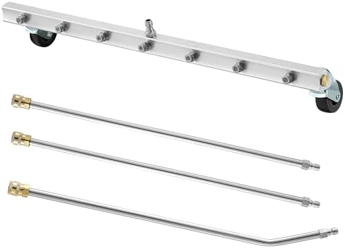 M MINGLE 24” Undercarriage Pressure Washer Attachment by MMINGLE