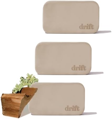 Drift Car Air Freshener - The Original Stone Air Freshener - Car Odor Eliminator - Long Lasting Scent - Essential Oils - Clean Ingredients - Teak Scent 3 Pack Refill - NO CLIP INCLUDED by driftscents