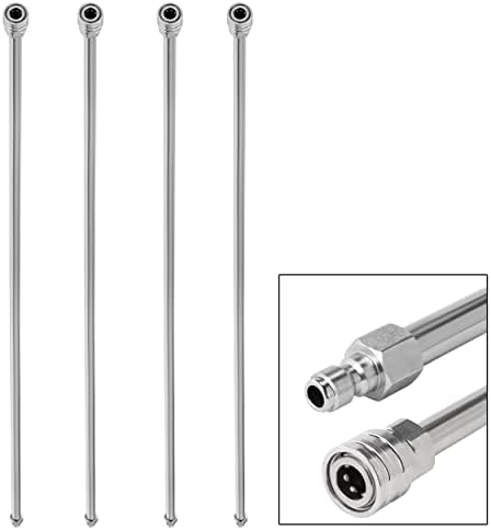 RIDGE WASHER Pressure Washer Wand Extension, 240 Inch, Stainless Steel by RIDGEWASHER