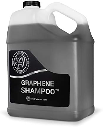 Adam's Polishes Graphene Shampoo Gallon, Graphene Ceramic Coating Infused Car Wash Soap, Powerful Cleaner & Protection In One Step, pH Neutral, High Suds For Foam Cannon, Foam Gun or Detailing Bucket by AdamsPolishes