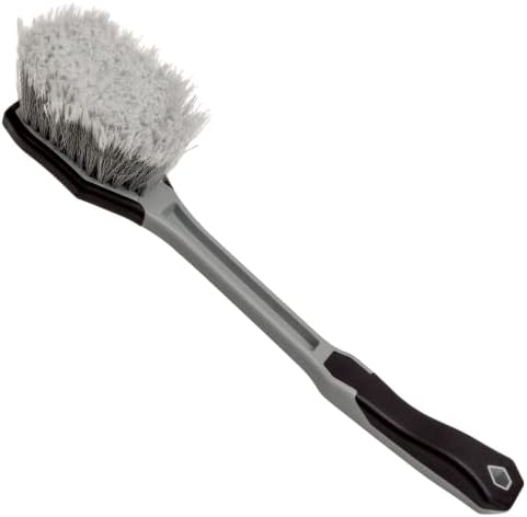 VIKING Wheel and Fender Cleaning Brush with Long Handle for Car Detailing by VikingCarCare