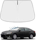 Front Windshield Sun Shade Custom Fit Compatible for ES300h ES350 ES250 2013-2017 Sunshade Foldable UV Ray Reflector Sun Visor Protector Accessories Shield Cover Reflective (for ES 2013-2017) by akarin