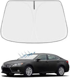 Front Windshield Sun Shade Custom Fit Compatible for ES300h ES350 ES250 2013-2017 Sunshade Foldable UV Ray Reflector Sun Visor Protector Accessories Shield Cover Reflective (for ES 2013-2017) by akarin