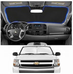 for 2007-2013 Chevy/Chevrolet Silverado 1500 Windshield Sun Shade - Front Foldable Windshield Sunshade Cover Custom Fit Silverado 1500 Accessories Sun Visor Protector Blocks UV Rays by Unknown