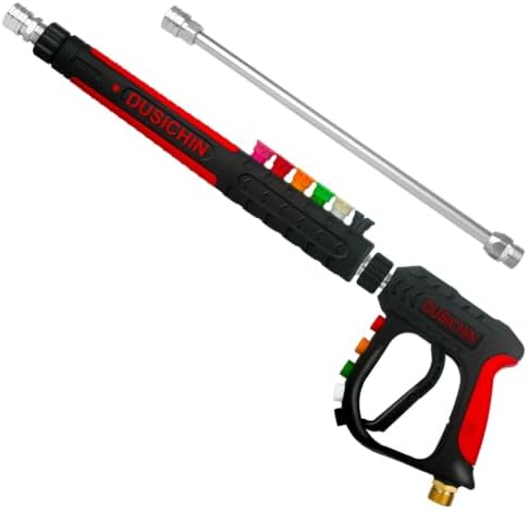 DUSICHIN Pressure Washer Accessory Gun Long Wand Soft Grip Handle by DUSICHIN