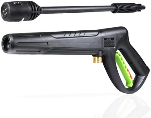 Pressure Washer Gun Wand & 3-in-1 Adjustable Nozzle, M22-14mm by Coyardor