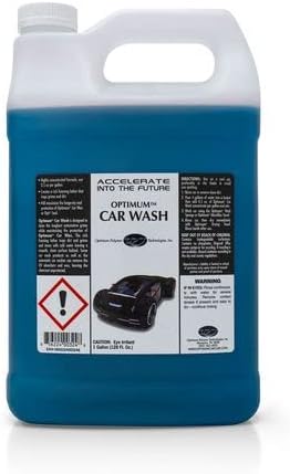Optimum Car Wash Soap For Professional Auto Detailing or DIY Car Washing, Bucket Wash, or Use with Foam Sprayer or Foam Cannon (1 Gallon) by OptimumCarCare