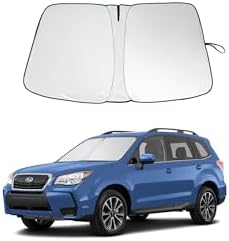Foldable Front Windshield Sunshade fit for Subaru Forester 2015-2018 by GZSH