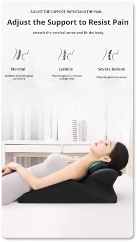 Couples Pillows for Intimacy, Memory Foam Adults Pillow | 27° Angle Perfect Position | Provides All-Round Support | Recovers After Impact, for All Postures (Grey) - Image 4