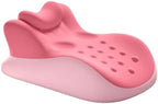Ergonomic memory cotton hip pillow, which can relieve back pressure, waterproof and washable sheath, and bedroom posture support pillow can improve sleep quality and enhance intimacy. (Pink) by Unknown