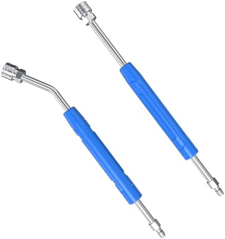 17 Inch Pressure Washer Extension Wand, 4000 PSI Stainless Steel by Mechura