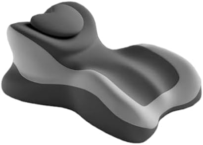 Memory cotton wedge pillow for adults, hip pad for couples, multifunctional support bed pillow with detachable pillowcase, suitable for sleeping, sitting, prone and reading（A loving gift） (Grey) by Unknown