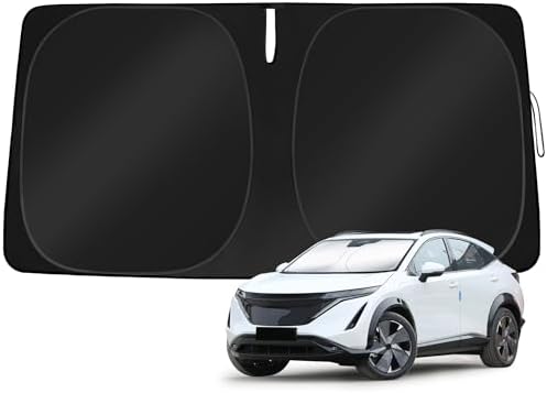 Windshield Sun Shade Custom Fit Nissan Ariya EV 2023-2025 by TOBNIFFDSunShade