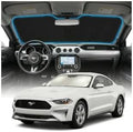 for Ford Mustang Sun Shade Windshield Cover - Custom Fit Outlander Accessories 2015-2025 2026 Sunshade Foldable UV Protection & Heat Shield Sun Visor Accessories by Unknown