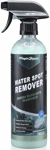Magic Finish Water Spot Remover for Cars – Professional Hard Water Stain & Mineral Deposit Remover for Paint, Chrome & Wheels – Restores Shine & Gloss – Frozen Margarita Scent – 16oz by MagicFinishPremiumCarCare