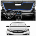 Car Sun Shade for 2016-2021 Honda Civic Accessories Windshield Sunshade Cover Front Window Shade Custom Fit Civic Sun Visor Protector Foldable Blocks UV Rays by Unknown