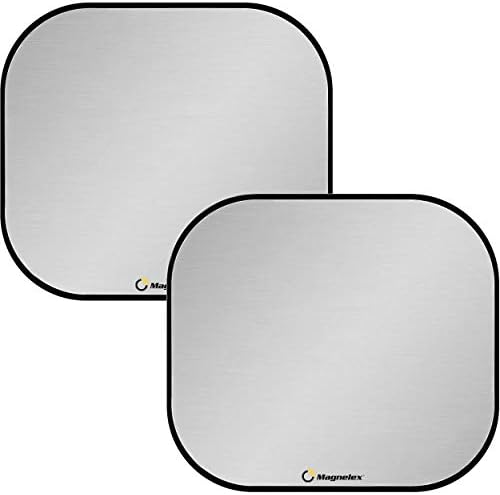 Magnelex Windshield Sun Shade - Reflective Fabric Blocks Sun and Keeps Your Vehicle Cool, Foldable Sun Shield for Car (Universal Fit) - Image 2