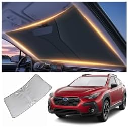 Windshield Sun Shade for Subaru Crosstrek Front Window Shades Cover for 2010-2025 2026 Crosstrek Windshield Sun Visor Protector Car Accessories by LZYYQX