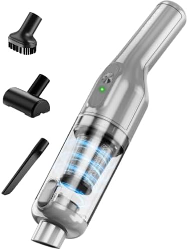 dormzie Handheld Vacuum Cordless, Car Vacuum with 19000Pa Powerful Suction,1.3 lbs Lightweight, Type-C Charge, Multiple Accessories for Car Home Office Pet by dormzie