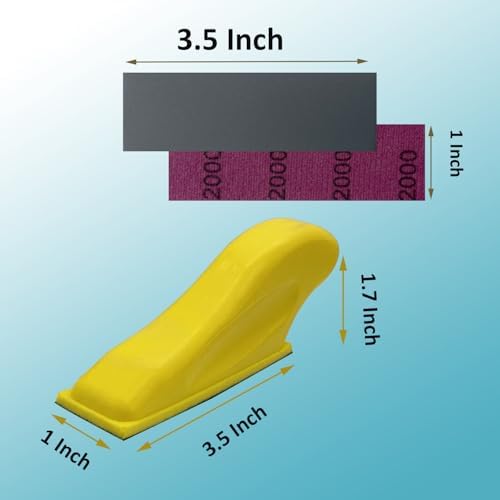 Micro Detail Sander Paper Kit 90 PCS Wet Dry Sandpaper (Grit 320 to 5000) - Image 6
