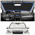 Custom Fit Windshield Sun Shade for Subaru Forester 2014-2018 by Unknown