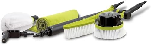 Sun Joe Auto Car Cleaning Kit for Pressure Washers, Brush Set, SPX-ACS-MAX by SunJoe