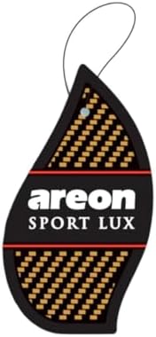AREON Sport Lux GOLD - Hanging Cardboard Air Freshener for Car, Home & Office - Premium Cologne Perfume with Natural Fragrances - Long Lasting, Fresh, Luxurious Scent - Stylish Design - Image 2