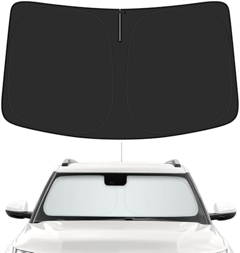 Car Windshield Sun Shade for Chevy 2021-2025 2026 Trailblazer Accessories (OEM Design) Reflective Foldable Heat Insulation Sunshade for Ultimate Protection by Unknown