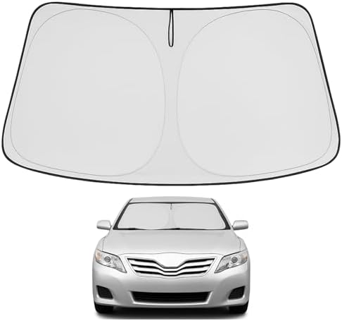 Proadsy Custom Fit 2007-2011 Toyota Camry Windshield Sun Shade, Blocks Heat by Proadsy