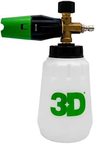 3D Ultra Blast Foamer - Car Wash Pressure Washer Foamer - Multiple Spray and Pressure Ranges - Works with All Soaps - Heavy Duty by 3DCarCare
