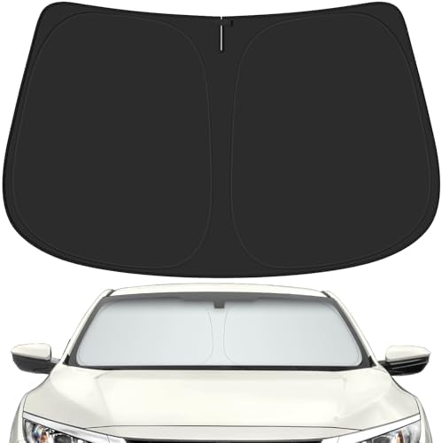 Car Windshield Sun Shade for Honda 2016-2021 Civic Accessories (OEM Design) Reflective Foldable Heat Insulation Sunshade for Ultimate Protection by Unknown
