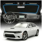 for Dodge Charger Sun Shade Windshield Cover - Custom Fit Charger Accessories 2011-2023 Sunshade Foldable UV Protection & Heat Shield Sun Visor Accessories by Unknown