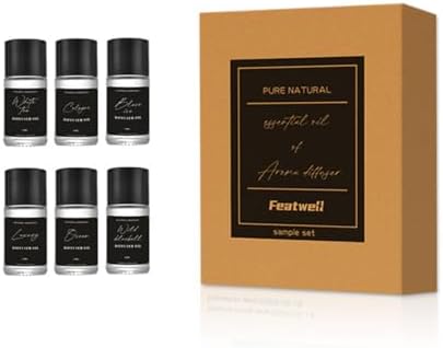 Featwell Car Air Freshener Essential Oil, 6 Bottles Essential Oils for Diffuser, Aromatherapy, Home Car Scented Oils 6x10ml - Image 5