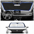 Custom Fit Windshield Sun Shade for Mitsubishi Outlander 2022-2026 by Unknown