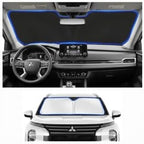 Custom Fit Windshield Sun Shade for Mitsubishi Outlander 2022-2026 by Unknown