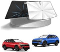 KUST Windshield Sun Shade Umbrella for 2011-2025 2026 Kia Sportage | Custom Fit Windshield Sunshade | Foldable Sunshade with Bendable Handle | Blocks Heat & UV Rays Keep Car Cool Sunshield by KUST