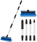Ordenado 56" Car Wash Brush with Long Handle, Soft Bristle& Rubber Squeegee by Ordenado