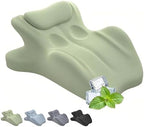 27-Degree Ergonomic Wedge Pillow for Couples, Premium Memory Foam Body Positioner for Intimacy, High-Density Pelvic & Lumbar Support Cushion, Contoured Bedroom Aid for Sweet Spot & Comfort(Green) by Unknown