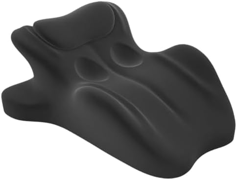 Couples Pillows for Intimacy, Memory Foam Adults Pillow | 27° Angle Perfect Position | Provides All-Round Support | Recovers After Impact, for All Postures (Black) by Unknown