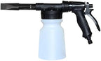 ZIMISI Car Wash Foam Gun, Foam Cannon for Hose, Professional Car Foam Sprayer with 6 Levels Foam Concentration, Spray Gun Cleaner, Connects to Any Garden Hose (Black) by Unknown