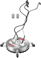 WOJET 20'' Commercial Pressure Washer Surface Cleaner with Wheels 4500PSI by WOJETPressureWasherAccessories