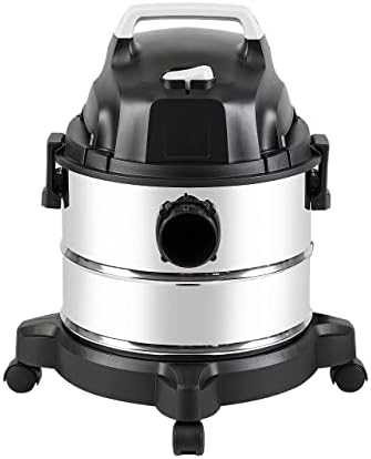 Amazon Basics Wet Dry Shop Vacuum Cleaner, 4 Gallon, 3 HP Stainless Steel, Grey/Black - Image 6
