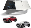 KUST Windshield Sun Shade Umbrella for 2018-2026 Chevrolet Chevy Traverse | Custom Fit Windshield Sunshade | Foldable Sunshade with Bendable Handle | Blocks Heat & UV Scratch Resistant by KUST