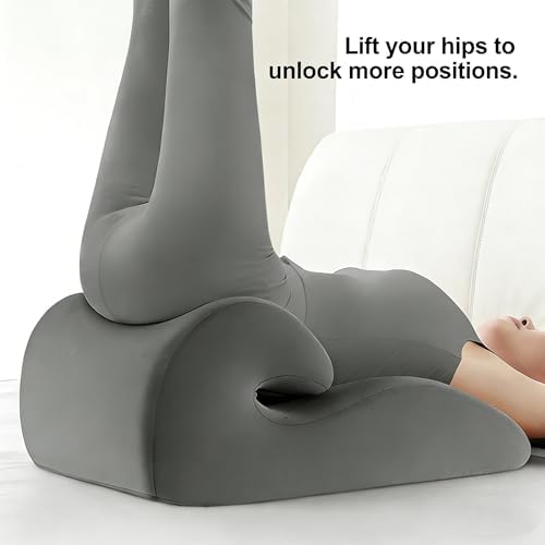 27° Wedge Pillow – Intimacy Pillow & Butt Cushion, Pregnancy Support Pillow, Reading Pillow, Positioning Furniture, Available in Two Styles (Green, Without Small Pillows) - Image 4