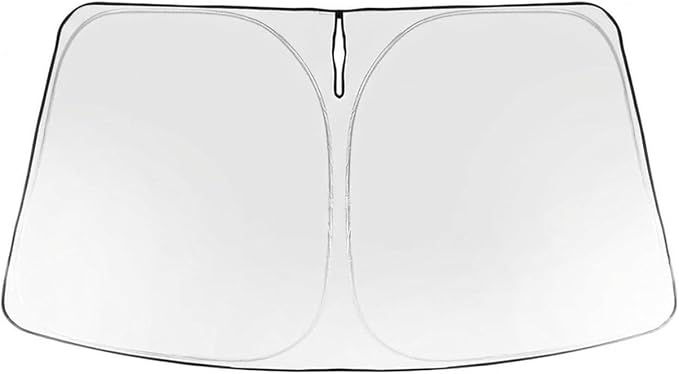 Proadsy Custom Fit 2020-2026 Nissan Versa Windshield Sun Shade, Blocks Heat | 240T Heat Shield, Drops Temp 54°F, Blocks 99% UV, Prevents Dashboard Cracking, Summer Parking & Beach Trips, Easy Twist-Fold by Proadsy