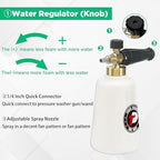 Tool Daily Foam Cannon with Car Wash Soap Kit for Pressure Washer - Image 6