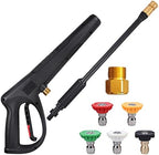 Pressure Washer Gun with Extension Wand M22-14 & M22-15 Fitting by Coyardor